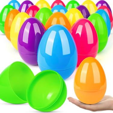 Imagem de Jumbo Easter Eggs BaingEsk de 6 polegadas e 24 unidades para caça com 