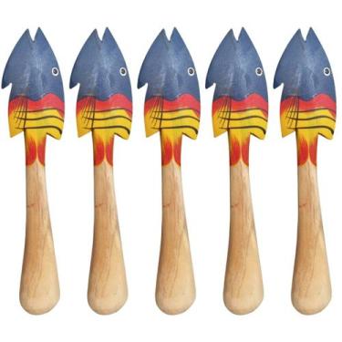 Imagem de Socador de Caipirinha Kit com 5 - Drink Bebida Festa Macerador Alho Te