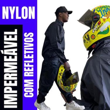 Imagem de Capa de Chuva Nylon Moto Piracapas Confort Light Motoboy Masculina ou 