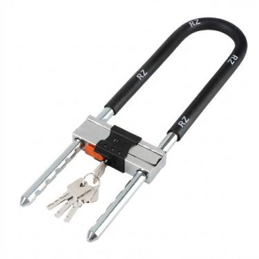 Imagem de Super Cadeado Tranca U Reforçada Bicicleta Bike Moto - BOMVINK