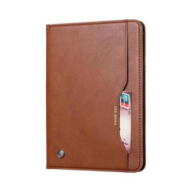 Imagem de Capa De Couro Luxuosa Para Tablet Empresarial Flip Para Apple iPad Air