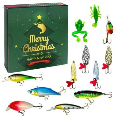 Imagem de Calendário do Advento da Pesca PARSUP 2024-12 dias, presente de Natal