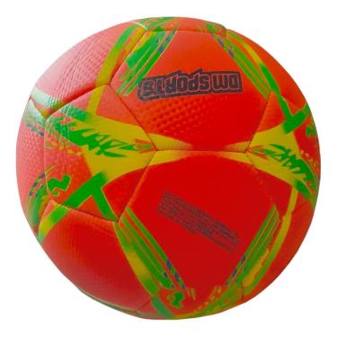 Imagem de Bola de Futebol Sports - Laranja e Verde - DM Toys