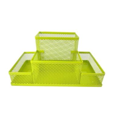 Imagem de Porta Caneta Porta Treco Porta Lapis Organizador Verde