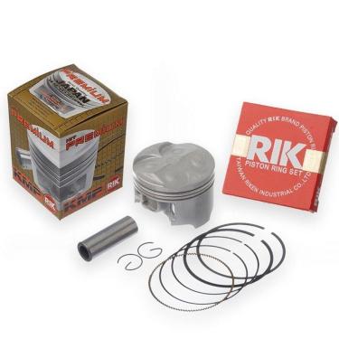 Imagem de Kit Pistão Kmp Premium Anéis Rik Cb 600 Hornet 2005 Á 2007 Std Á 1.00mm