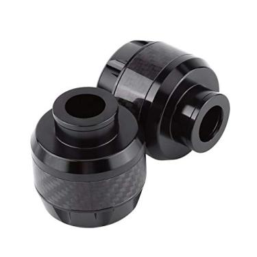 Imagem de Para deslizantes de garfo dianteiro para scooter 1 par de fibra de carbono motocicleta garfo dianteiro Sliders de proteção contra colisão deslizantes de garfo de motocicleta indiano ftr garfo dianteiro deslizantes de quadro de motocicleta deslizantes