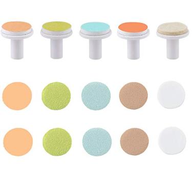 Imagem de Fansidi Almofadas de substituição para lixas elétricas recarregáveis – Lixa elétrica para cortador de unhas de bebê