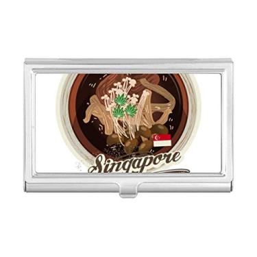 Imagem de Porta-cartões de visita tradicional Singapura Bak Kut Teh