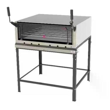 Imagem de Forno Refratário Inox a Gás Lastro 90x90 PRP-900 G2 S/KG Progás