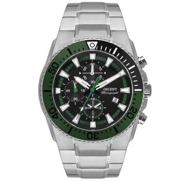 Imagem de Relógio ORIENT masculino cronógrafo aço MBSSC247 P1SX