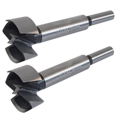 Imagem de Kit 2 Broca Forstner 28Mm Furadeira Madeira Dobradiça Caneco