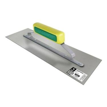 Imagem de Desempenadeira Aço Inox Galo 309/00 Lisa Massa Corrida 12x40