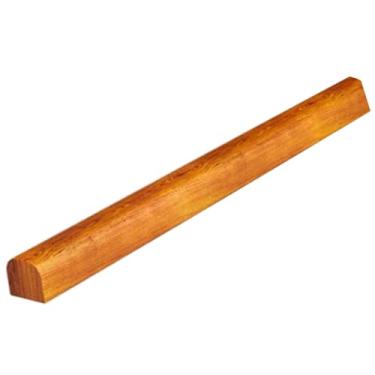 Imagem de Corrimãos para degraus ao ar livre, coluna de ferro montada na lateral, corrimão de escada, corrimãos de madeira para escadas, interior, fácil de instalar