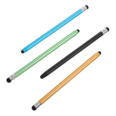 Imagem de Gadpiparty 4 Pcs Caneta De Toque Caneta De Escrita De Tela Canetas Stylus Caneta Universal Canetas De Toque De Tela Lapiseira Caneta Capacitiva Metal Alumínio Telefone