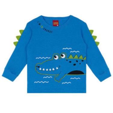 Imagem de Camiseta Azul Safira Infantil Menino-Milon - Kyly