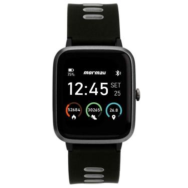 Imagem de Relógio Smartwatch Mormaii Life GPS Unissex Full Display Preto - MOLIFEGAA/8C MOLIFEGAA/8C-Unissex