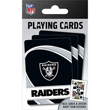 Imagem de MasterPieces Baralho NFL Oakland Raiders, 6,35 x 8,88 cm