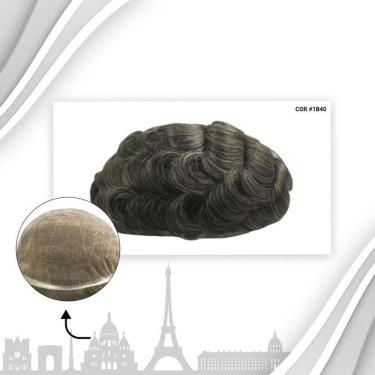 Imagem de Protese Capilar Full Lace Masculina Francesa  20X25 