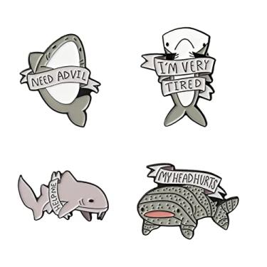 Imagem de DSADKI Broches de alfinetes esmaltados fofos estilos variados temas disponíveis broche de desenho animado alfinetes de crachá para roupas femininas, bolsas, mochilas, decoração de festa, presente de