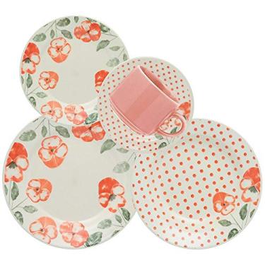 Imagem de Aparelho de Jantar 20 peças Holambra Laranja - Oxford