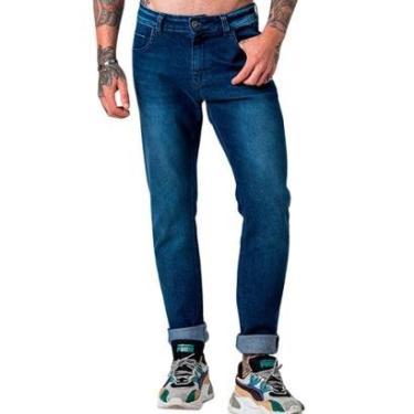 Imagem de Calça Jeans Rock Soda Masculina Skinny Azul Escuro-Masculino