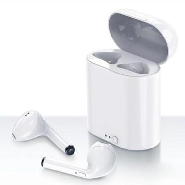 Imagem de Fone Ouvido Bluetooth I7s 4.2 Par Tws Sem Fio Case Base