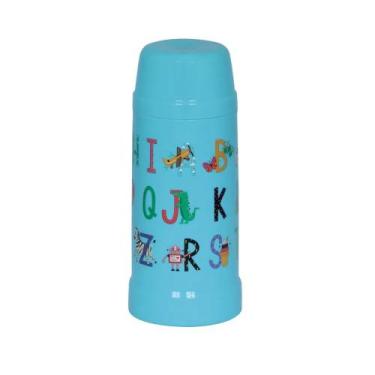Imagem de Garrafa Térmica Mini Mor Kids 300ml Céu Azul Alfabeto 380 Mor