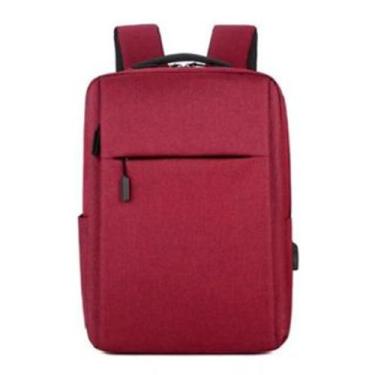 Imagem de Mochila Unissex Impermeável Notebook 15.6 Escolar Antifurto Carregamen