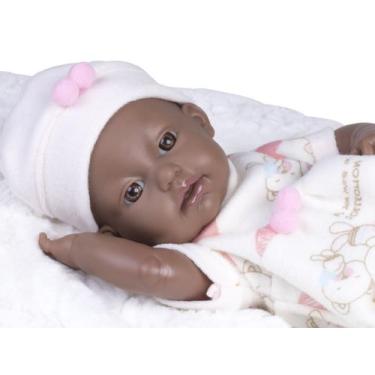 Imagem de Bebê Boutique Dolls Reborn Negra - Supertoys