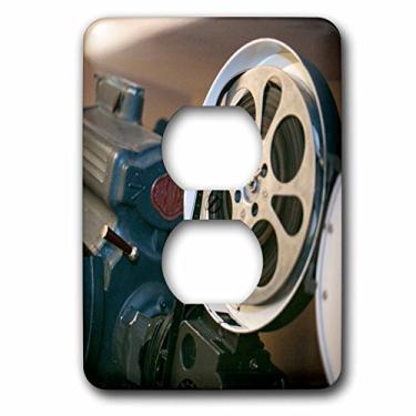 Imagem de Capa de tomada 3D Rose LSP_251240_6 Albuquerque, Novo México, Route 66, projetor de filme vintage no cinema 2