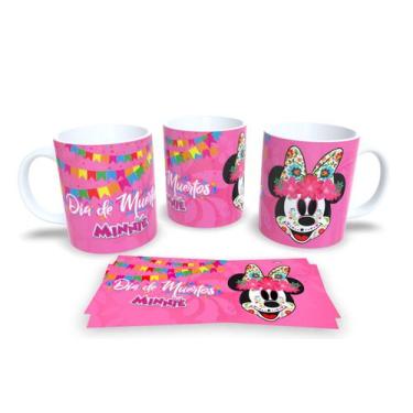 Imagem de Canecas de Porcelana Personalizadas dia dos Mortos - Estampa Sublimada