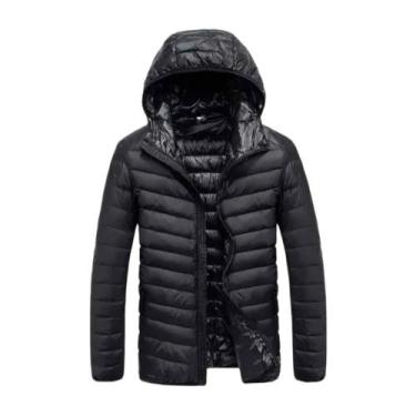 Imagem de Jaqueta Puffer Matelassê Masculina Capuz Removivel, P