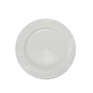 Imagem de Prato de Sobremesa Luiza 19 cm - Porcelana Schmidt - Porcelana Schimdt