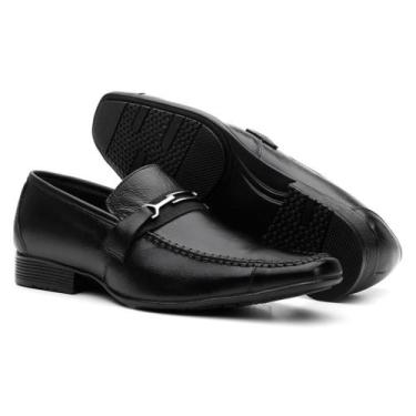 Imagem de Sapato Masculino Social em Couro Legítimo com Costura Manual - Simon V