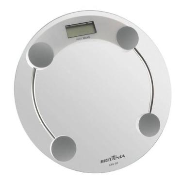 Imagem de Balança Digital Britania BBL04TR - Ate 180KG - Branco