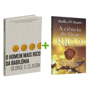 Imagem de Kit 2livros, O Homem mais Rico da Babilônia + A Ciência de Ficar Rico,
