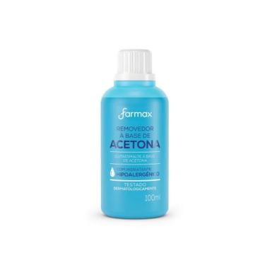Imagem de Removedor De Esmalte Acetona Com Hidratante 100ml - Farmax
