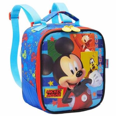 Imagem de Lancheira Térmica Mickey Mouse Infantil Merendeira Escolar - Xeryus