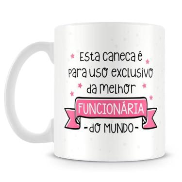 Imagem de Caneca Uso Exclusivo da Funcionária (Com Foto)