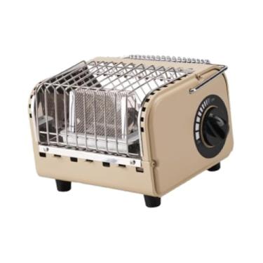 Imagem de menolana Mini fogões cassete aquecedor de acampamento portátil anti deslizamento design ajustável ferver água cozinhar aquecimento de inverno para acampamento