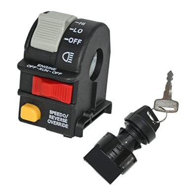 Imagem de JDLLONG Interruptor de luz 4010591 2001-2005 para Polaris Sportsman 400 500 700 Magnum 325 330 Scrambler Xpedition Trail Boss ATP Interruptor de farol Hi/Lo/Off Beam Light/Kill/Stop com chave de