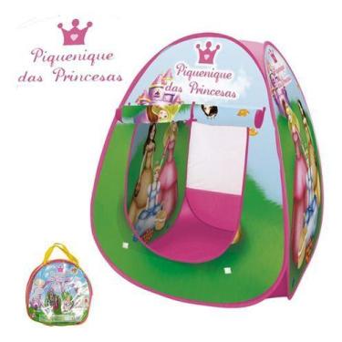 Imagem de Barraca Infantil Toca Piquenique Princesas Dobrável Meninas - Dm Toys