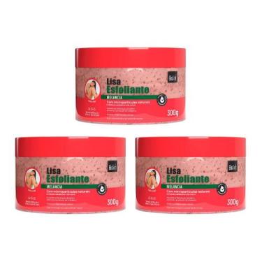 Imagem de Creme Esfoliante Soft hair 300g Biosoft Melancia - Kit 3un - Bio Soft