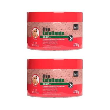 Imagem de Creme Esfoliante Soft hair 300g Biosoft Melancia - Kit 2un - Bio Soft