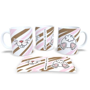 Imagem de Canecas de Porcelana Personalizada Páscoa Encanto e Doçura em Cada Gole