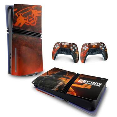 Imagem de Adesivo Compatível PS5 Pro Skin Horizontal Call Of Duty Black Ops 6 - 