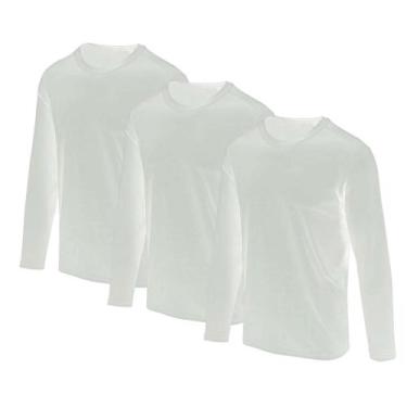 Imagem de Kit 3 Camisetas Proteção Solar Permanente UV50+ Tecido Gelado  Slim Fi