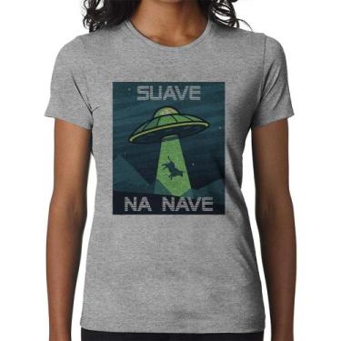 Imagem de Baby Look Suave na nave - Foca na Moda, Cinza, P