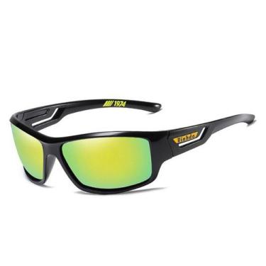 Imagem de Óculos de Sol Masculino VIAHDA Design Quadrado Polarizados Uv400, C6