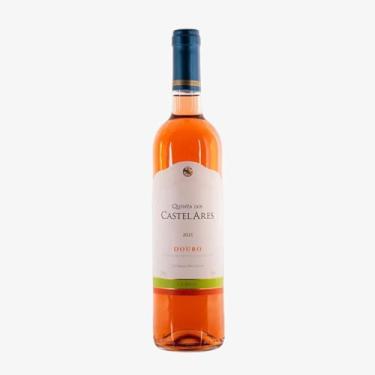 Imagem de Vinho Rose Quinta dos Castelares Touriga Nacional 2021 DOC Douro, Portugal, Aromatico, Seco e Refrescante 750ml